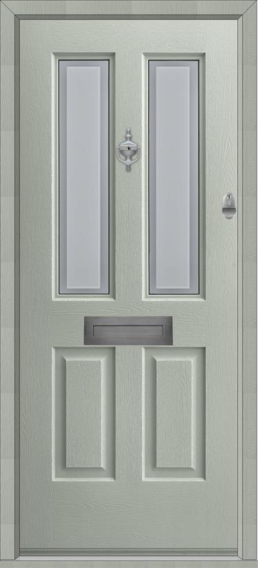 Rockdoor Ultimate - Jacobean Composite Door Set